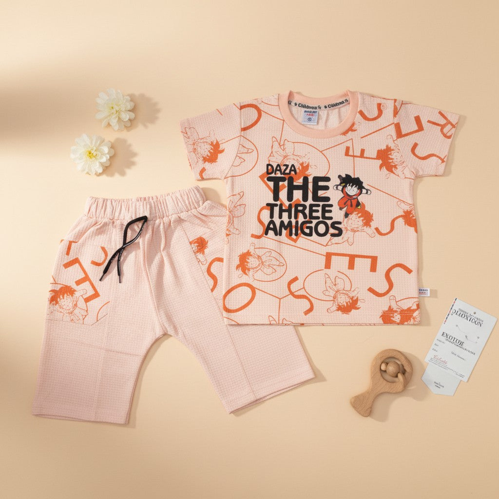 Daza The Three Amigos 2-Piece Set (T-Shirt + Shorts)