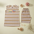 Boys Break Rules Striped Sleeveless Tee & Shorts Set