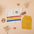 Nautic Holiday Venice Beach Striped Shirt & Shorts Set